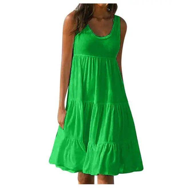 Backless Slit Midi Beach Dress Bodycon - P12 Hub Europe