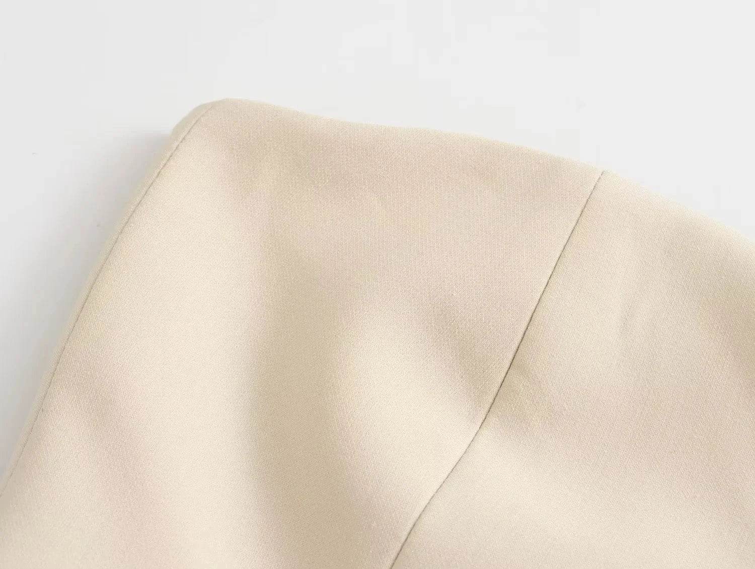 Strapless Side Slit Suit - P12 Hub Europe