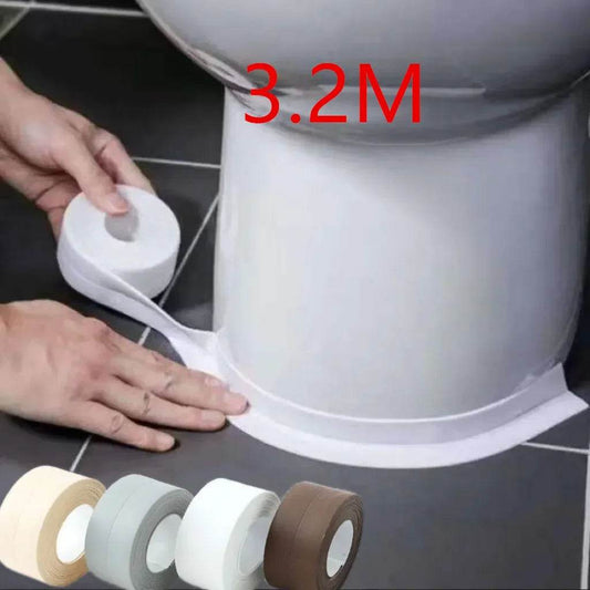 Waterproof Wall Tape Stickers Bathroom Kitchen Cardboard Seal Strip Bathroom Shower Sink Bathtub Caulk Tape Contour Home Posters - P12 Hub Europe