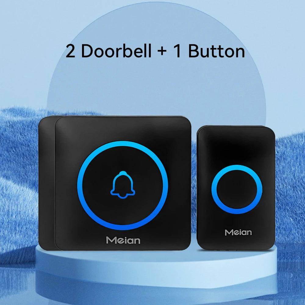 Doorbell Wireless | 60 Tunes, 1000ft, IP65, 5 Volume Levels - P12 Hub Europe
