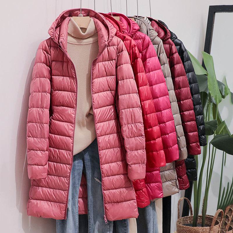 Korean Slim Hooded Down Parka - P12 Hub Europe