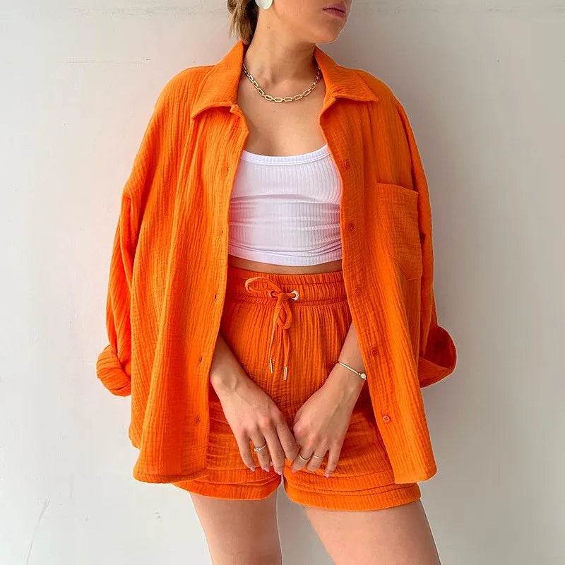 Women Summer Shorts Set - P12 Hub Europe
