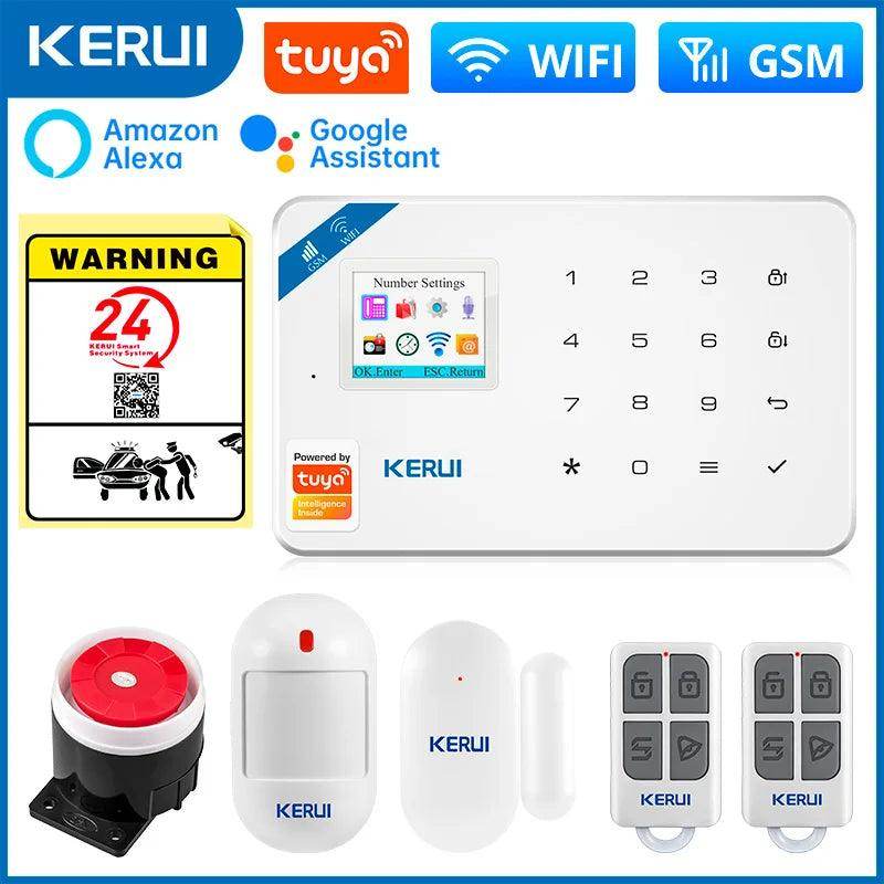 Alarm Smart KERUI W181 WiFi GSM Tuya - P12 Hub Europe