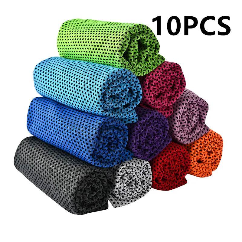 Cooling Towel Workout Towel Ice, Microfiber Towel Soft Breathable Chilly Towel for Sports Yoga Gym Outdoor Ice Towel for Neck - P12 Hub Europe