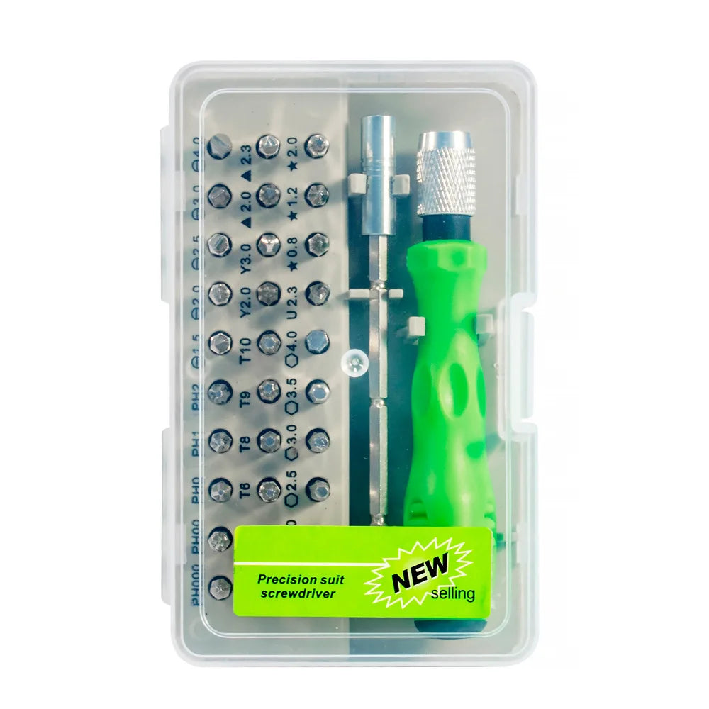 32 In 1 Multifunction Manual Screwdriver Kit for Mobile Phone Computer Electronic Repair Tool Set Product with Extension Rod