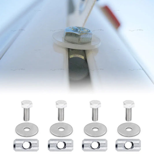 4set Awning Rail Stoppers Caravan Sun Canopy 8mm For End Keder Stoppers Motorhome Campervan RV Accessories And Accessories