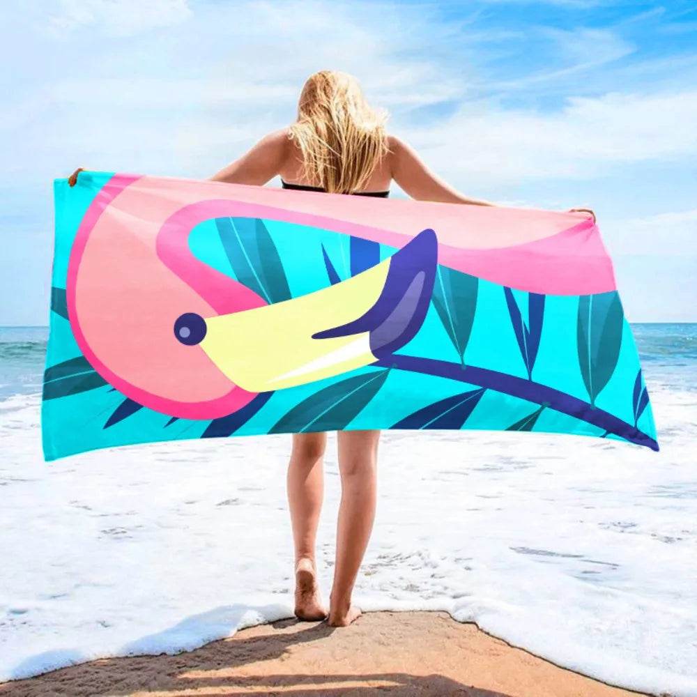 Quick Drying Microfiber Towels Beach Mat Sports Bathroom Luxury Travel Shower Towel Large Sand Free for Adults Body Dry Towels - P12 Hub Europe