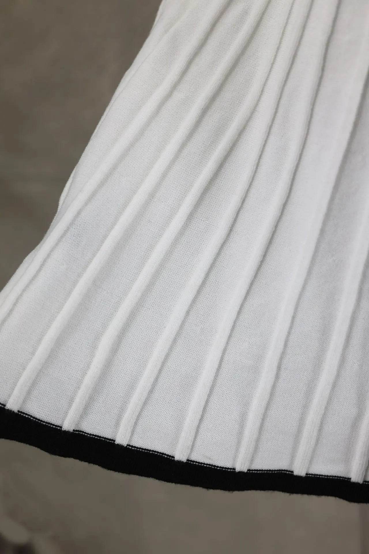 White Crop Top Skirt - P12 Hub Europe
