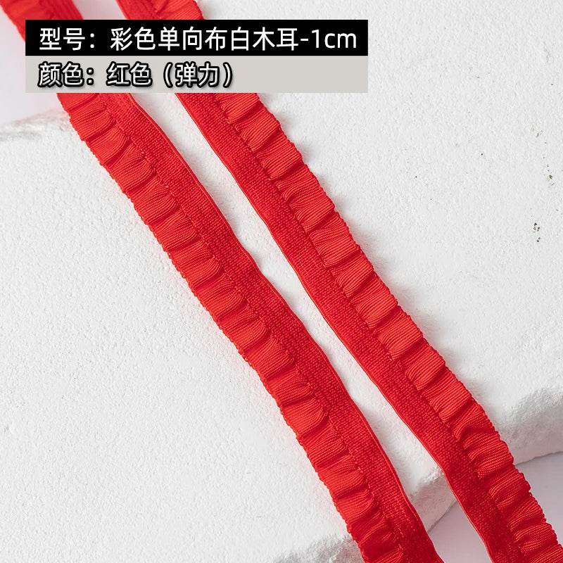 5Meters Elastic Lace Trim Ribbons for Party Dress Decoration Clothing DIY Crafts Supplies Needlework High Quality Sewing Fabric - P12 Hub Europe