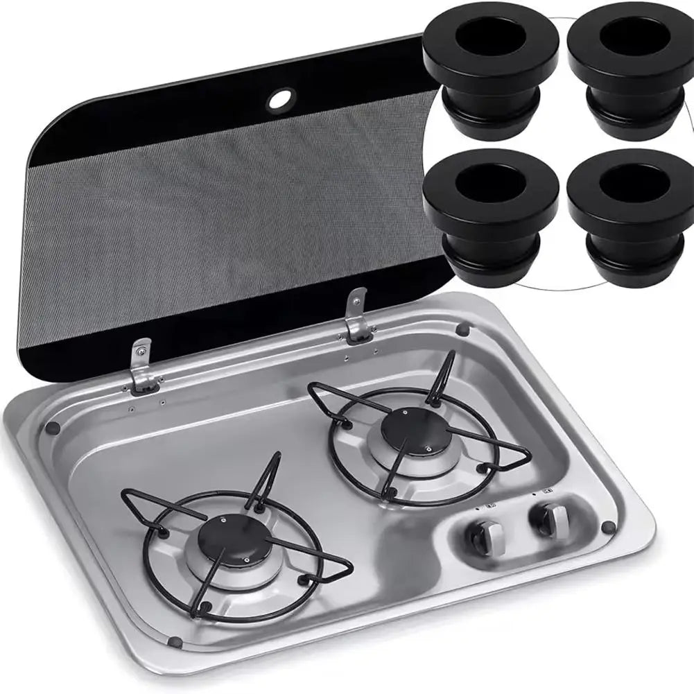 16PCS Stoves Rubber Plug Grommet Sleeve Pan Hob For Motorhome Camper 44990000122 Van Camper Accessories Car Tool
