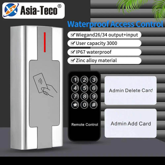 Access Control Keypad RFID | Zinc Alloy, 3000 Users - P12 Hub Europe