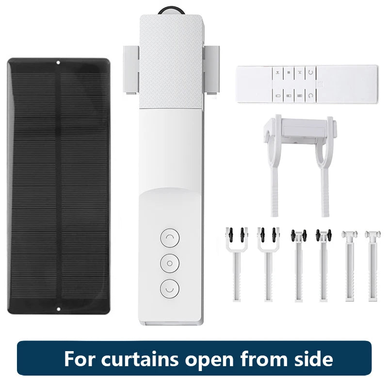 Zigbee Smart Curtain Driver Robot For Roman I Type U Type Curtains Track Alexa Google Home Control Zemismart Motor Drivers