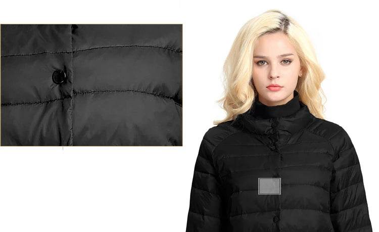 Light Short Puffer Jacket - P12 Hub Europe