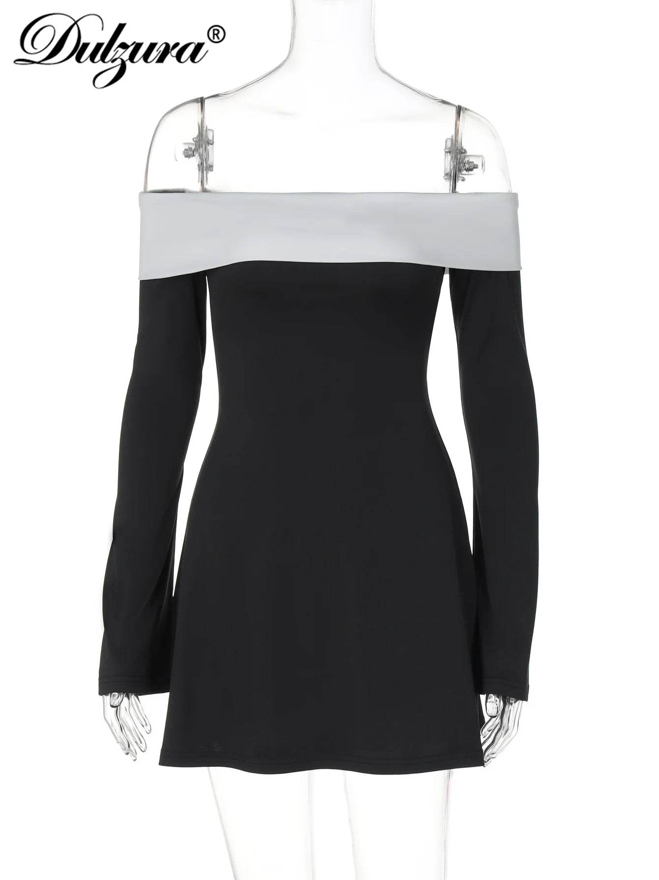Dulzura Off Shoulder Mini Dress - Prom Party Clubwear - P12 Hub Europe