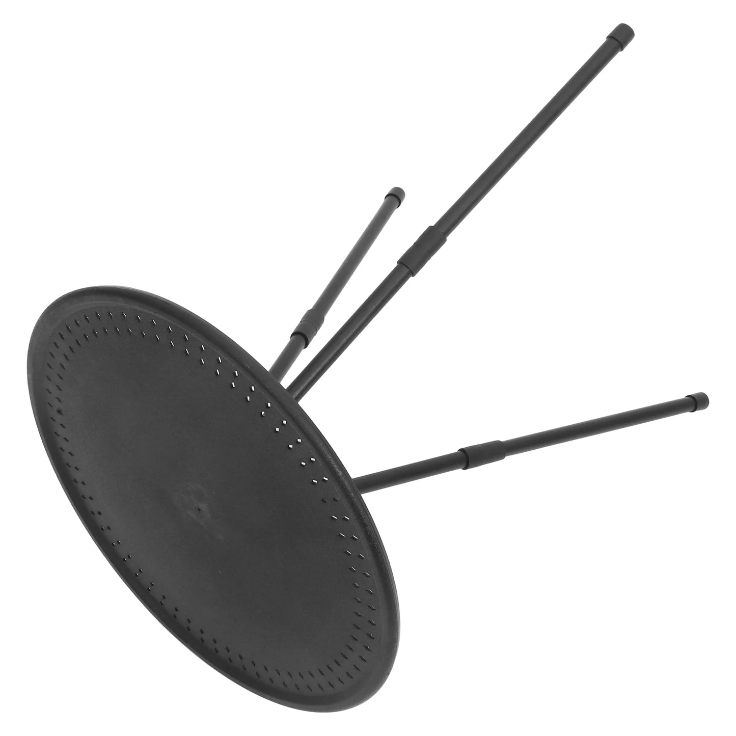 1Pc Portable Foldable Small Round Table Outdoor Camping Furniture Adjustable Height Compact Stable Reinforced Ultralight