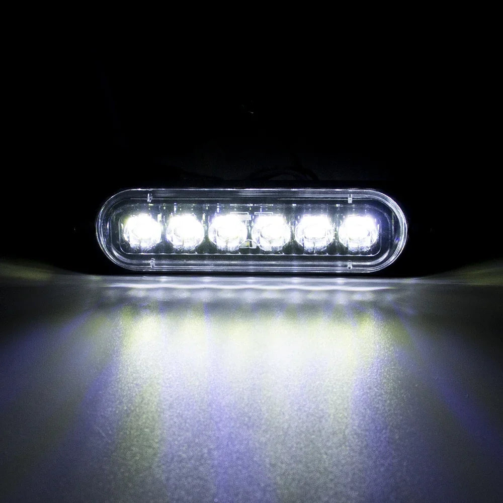 4x/6x/8x/10x 12V 24V External LED Side Marker Warning Light Clearance Lamp Turn Signal Light For Truck Trailer RV Lorry Caravan