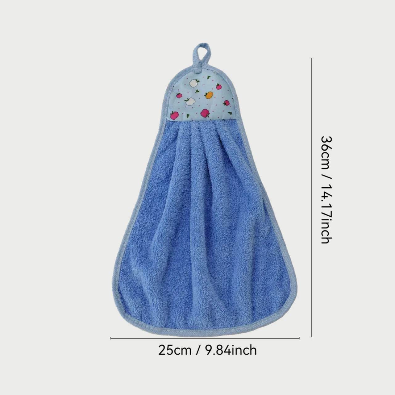 3pcs Coral Fleece Fingertip Towel, Hanging Towel For Wiping Hands, Household Dishwashing Cloths For Bathroom, Bathroom Supplies - P12 Hub Europe