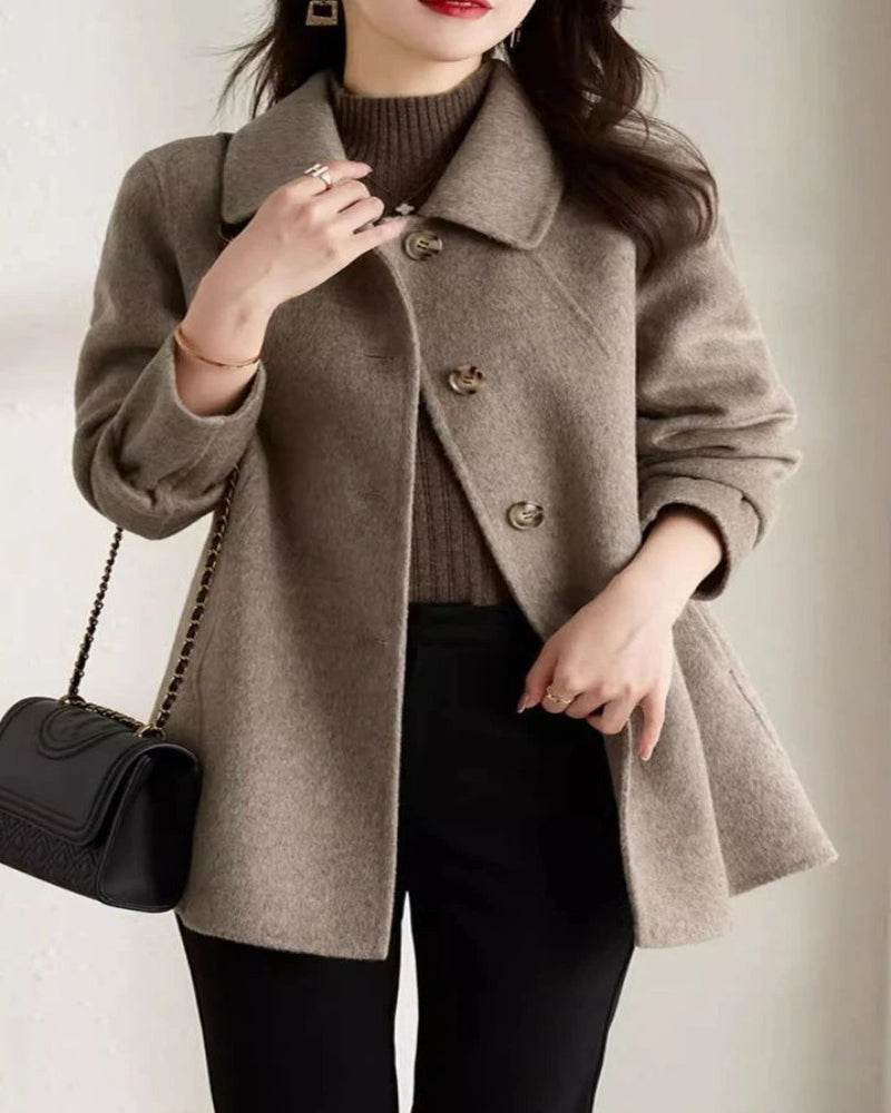 Long Casual Wool Coat - P12 Hub Europe