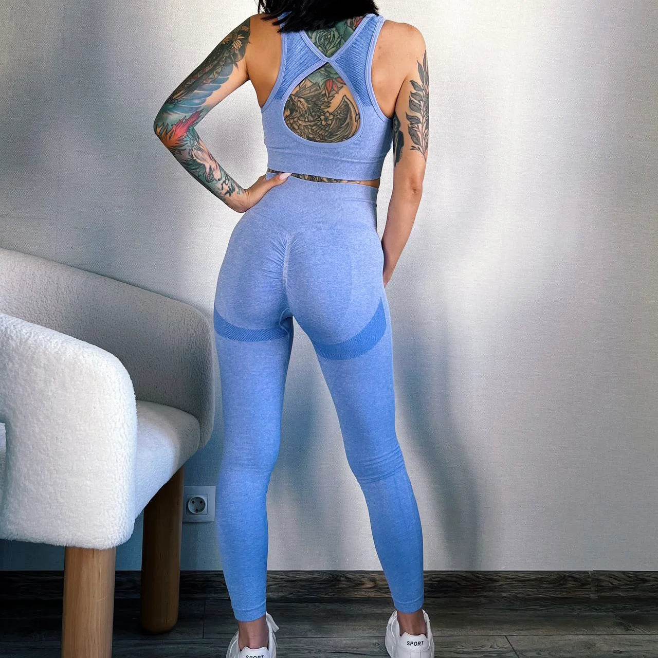 Mileegirl Seamless Gym Yoga Set - P12 Hub Europe