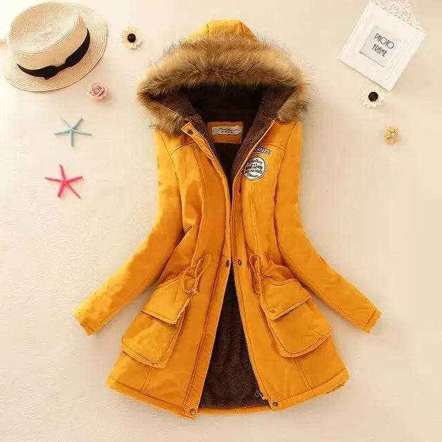 Slim Hooded Padded Parka - P12 Hub Europe