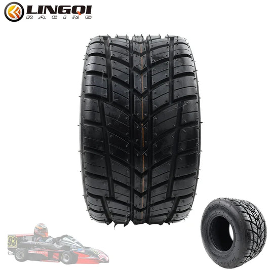 LYNNCHI Motorcycle 10x4.50-5 11x7.10-5 11x6.0-5 5 Inch Rubber Outer Tires Vacuum Tire For Go Kart ATV UTV Buggy Karting Parts