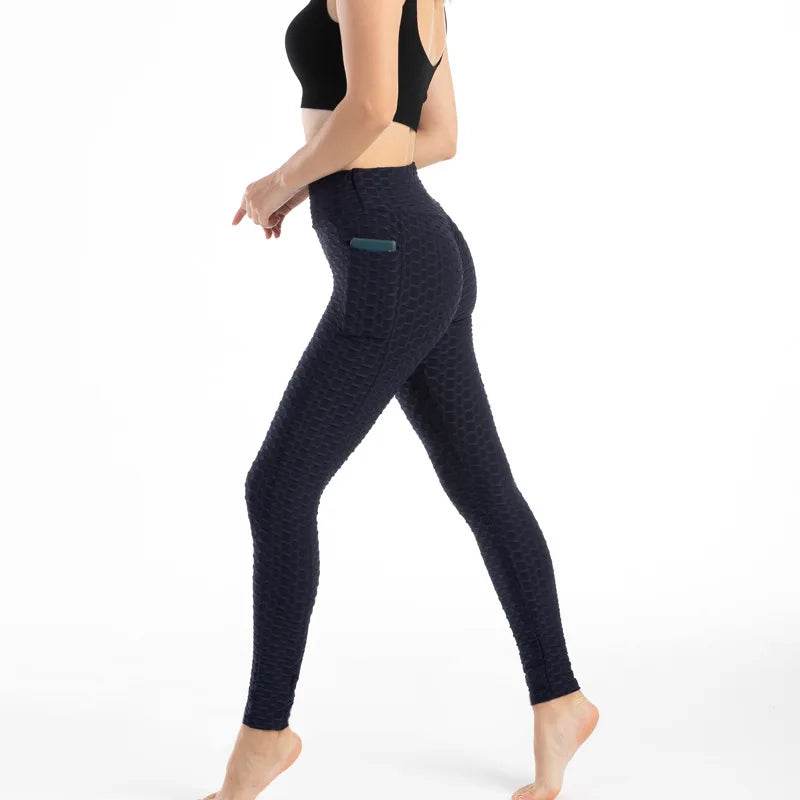 Women's Pocketed Bubble Leggings - P12 Hub Europe