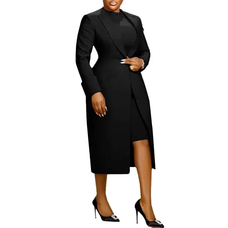 Elegant Office Blazer Dress - P12 Hub Europe
