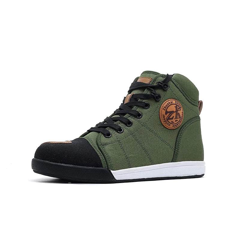 2025 Motorcycle Boots Men Motobiker Shoes Motocross Boots  Anti Fall Riding Boots for Road Racing Parkour Shoes Knight Equipment