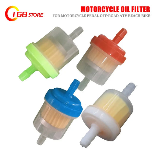 Universal Motorcycle Gas Fuel Filters and Fuel Pipe For Dirt Pit Bike Moped Scooter ATV Go Kart 49cc 50cc 110cc 125cc 150cc