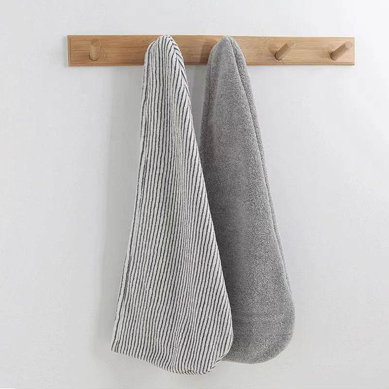 Wholesale of New Gray Bamboo Charcoal Dry Hair Caps, Soft Water Absorbing Shower Caps,home and Daily Dry Hair Towels - P12 Hub Europe