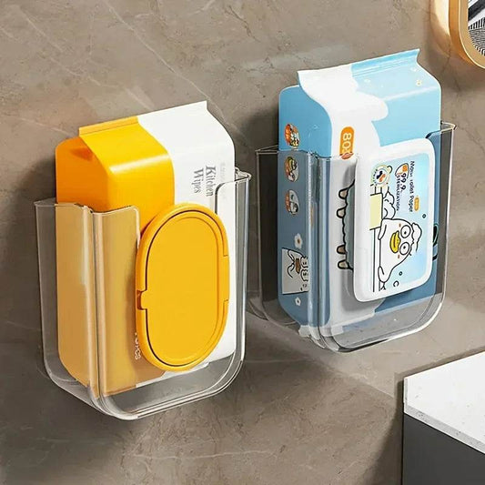 Punch-Free Toilet Paper Holder Box Waterproof Storage Toilet Paper Storage Rack Paper Towel Kitchen Bathroom Storage Box - P12 Hub Europe