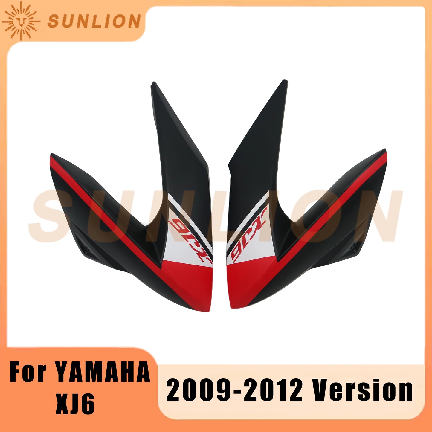 For Yamaha XJ6 2009 - 2012  Motorcycle Side Fairing Panel Bodywork Frame Injection Fairing Body Frame Cover