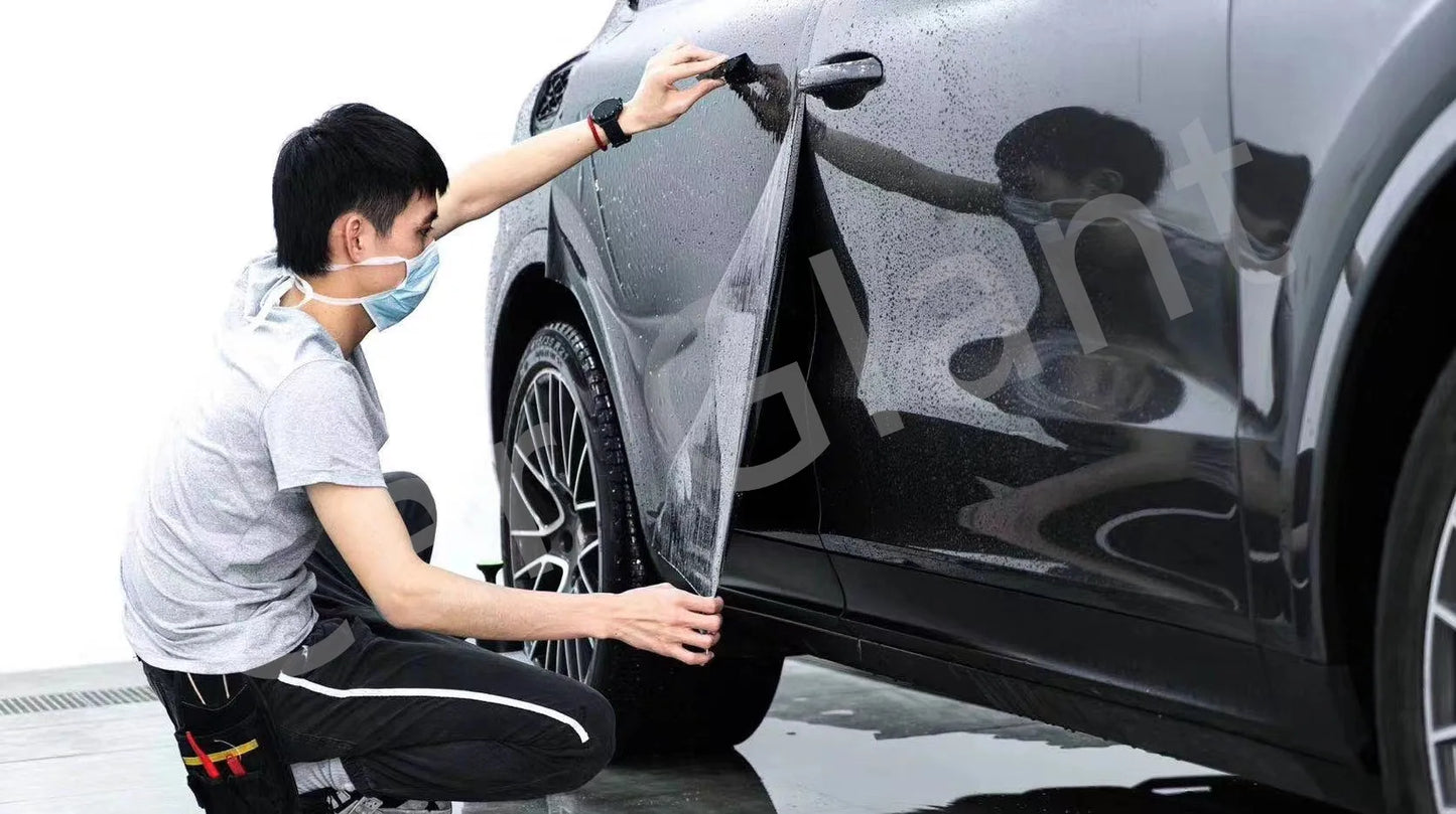 PPF Black ppf TPH Car Paint Protection Film Anti-scratch Auto Car Wrap Coating sticker Self-repair