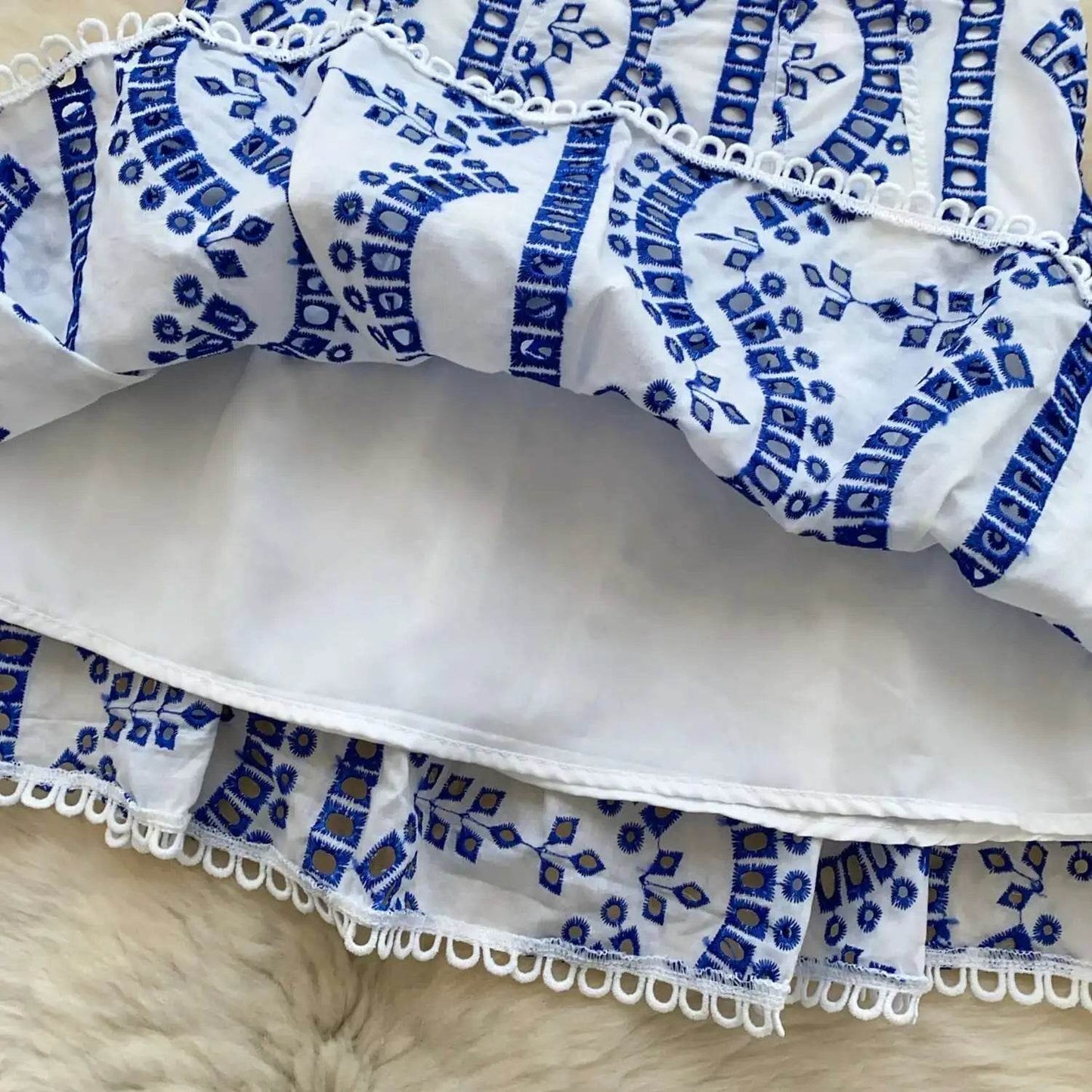White Summer Beach Skirt Set - P12 Hub Europe