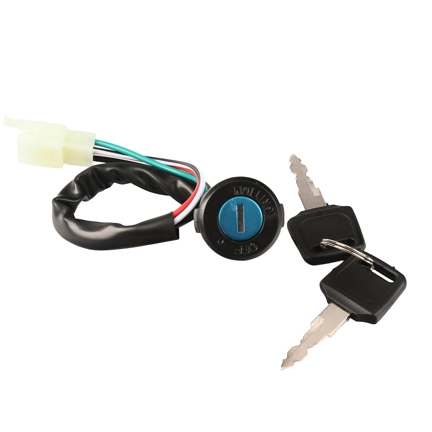 50cc-250cc Quad 4 Wheeler ATV Ignition Switch For Suzuki Dirt Pit Bike For Honda Motorcycle Wire Start Switch Door Locks 2 Key