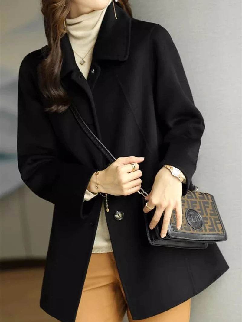 Long Casual Wool Coat - P12 Hub Europe