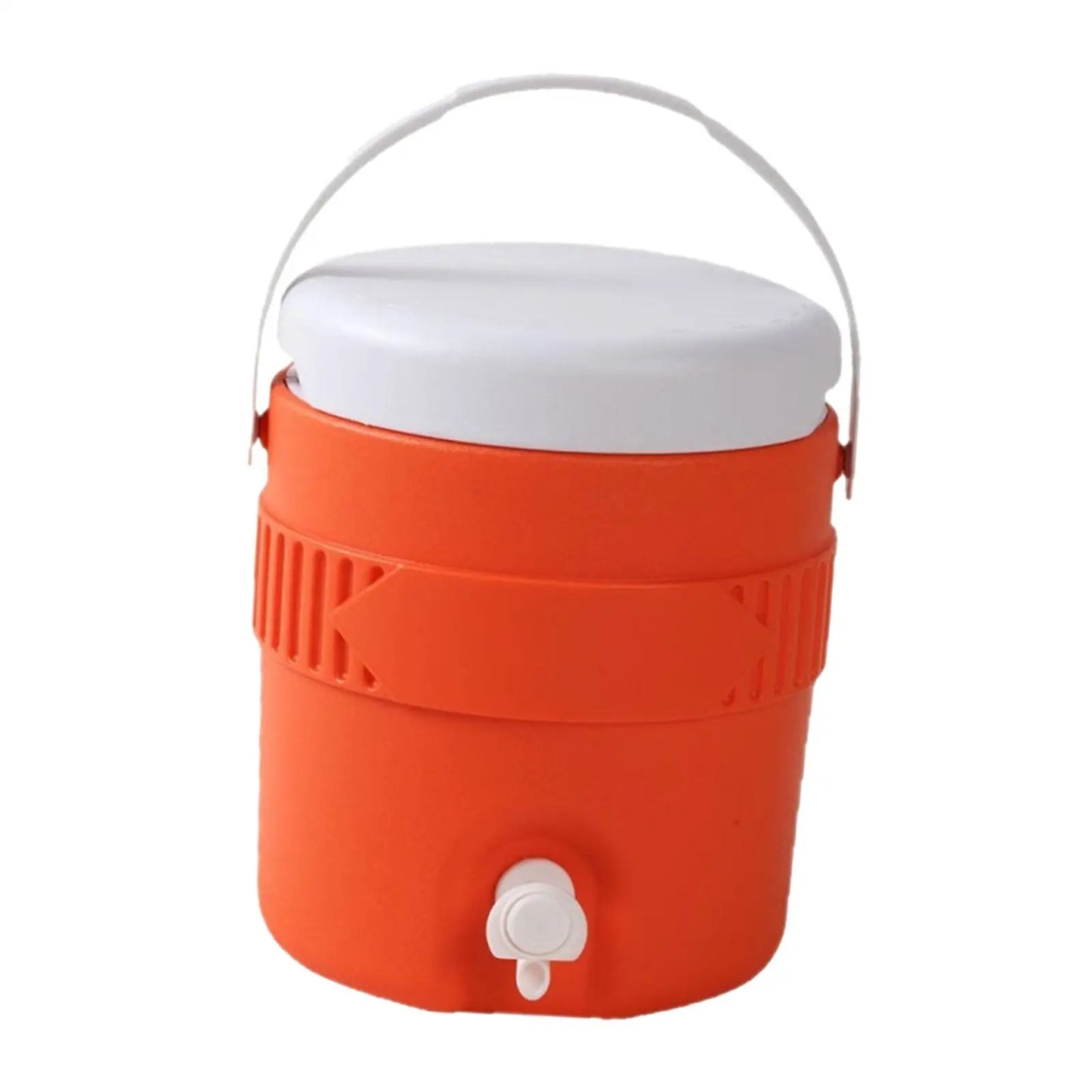 3.8L Insulated Camping Cooler Water Jug Barrel Portable Multifunction Ice Water
