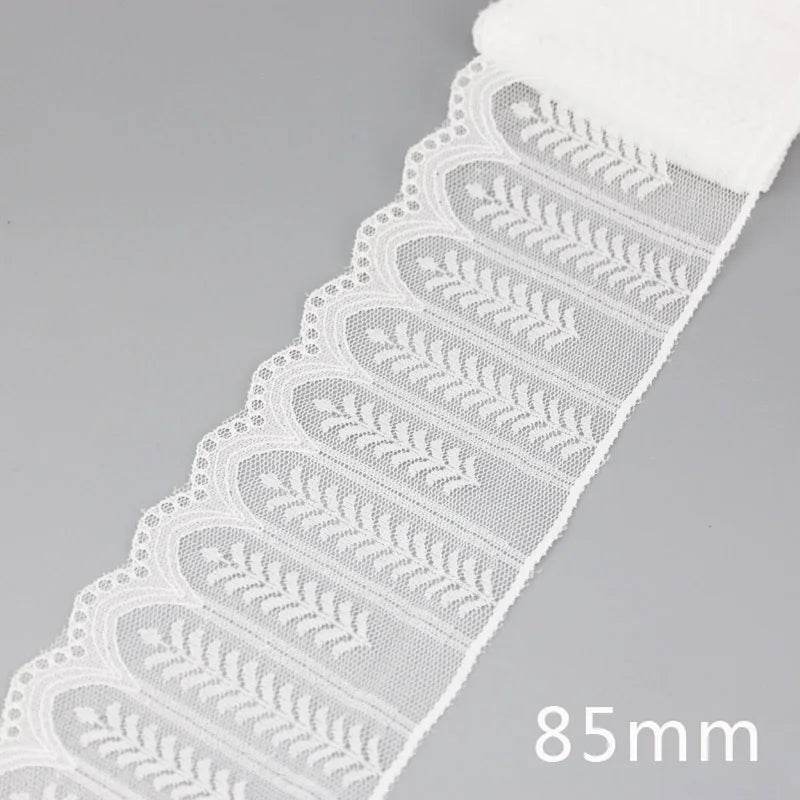 (5 yards/roll) white Lace ribbon fabric Webbing Decoration Lovely gift packing polyester Material - P12 Hub Europe