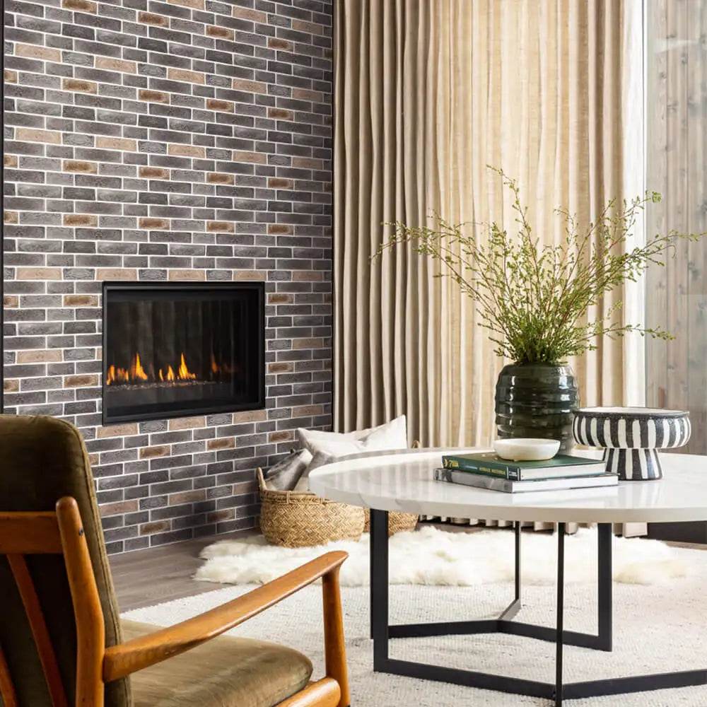 3D Wall Sticker Self-adhesive Faux Brick Wall Panel Peel and Stick Tile Backsplash for Kitchen Bedroom Waterproof Tile Sticker - P12 Hub Europe