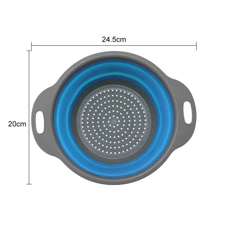 Folding Silicone Drain Basket - P12 Hub Europe