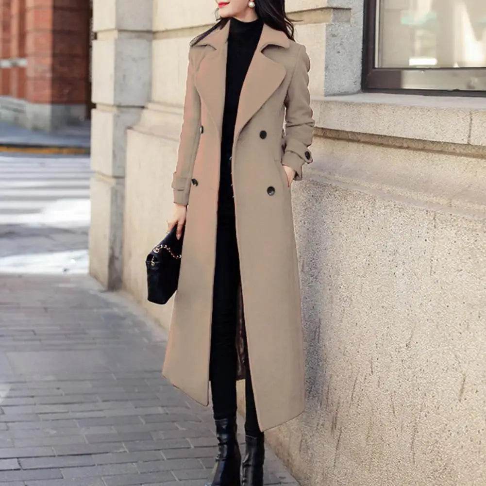 Warm Business Wool Overcoat - P12 Hub Europe