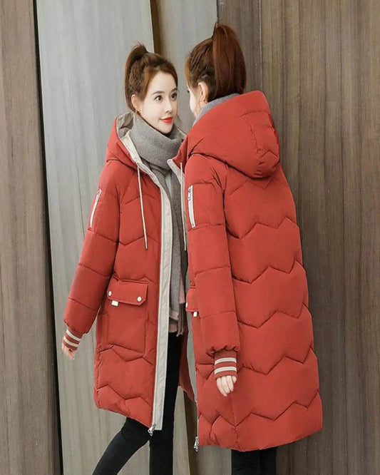 New Korean Long Cotton Parka - P12 Hub Europe