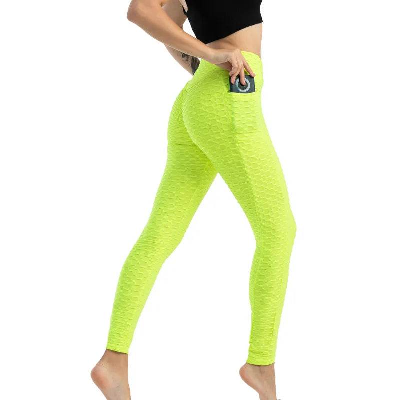 Women's Pocketed Bubble Leggings - P12 Hub Europe