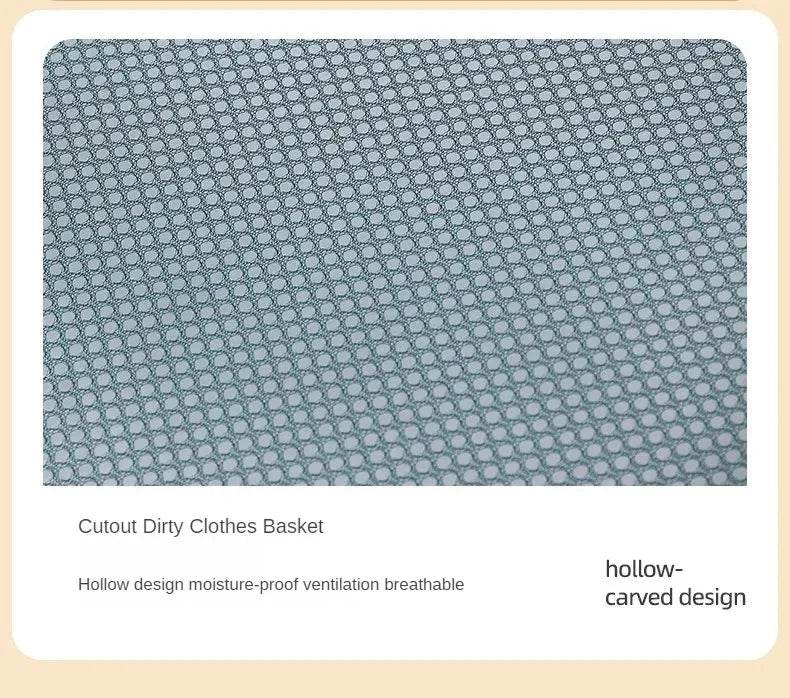 Durable Collapsible Mesh Laundry Hamper - P12 Hub Europe