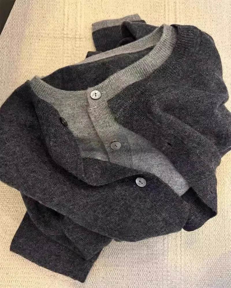 Cashmere Knit Cardigan - P12 Hub Europe