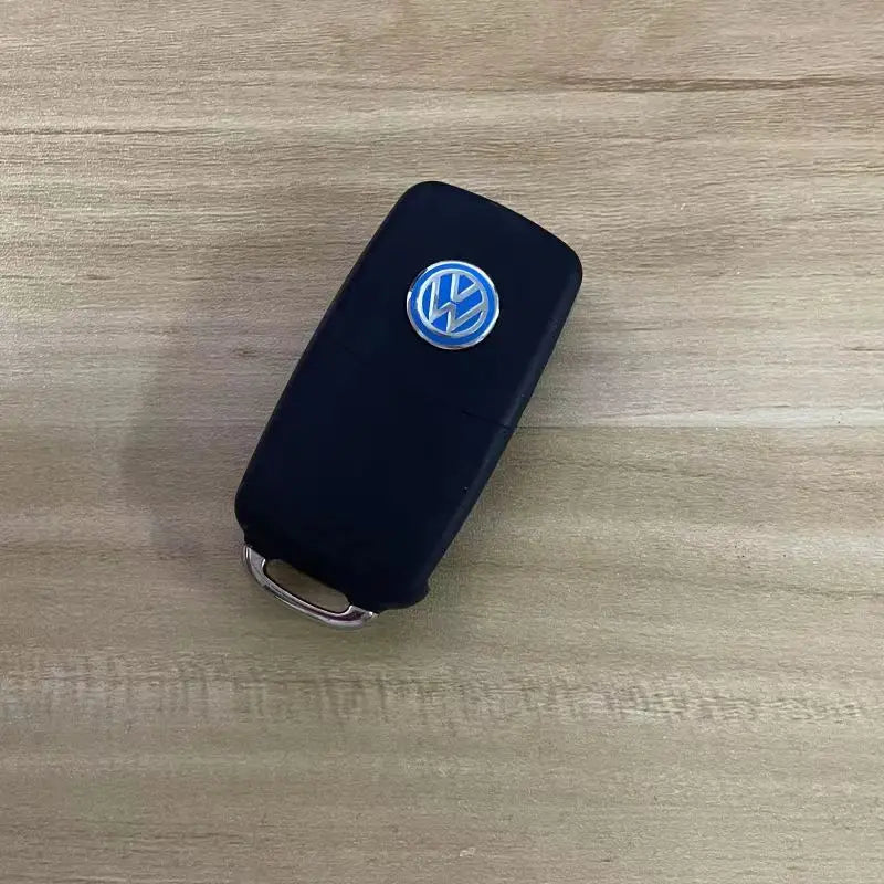 14MM Car Key Stickers Auto Control Keychain Emblem Accessories For Volkswagen VW Rline GTI R Polo Golf Passat Magotan Tiguan GTD