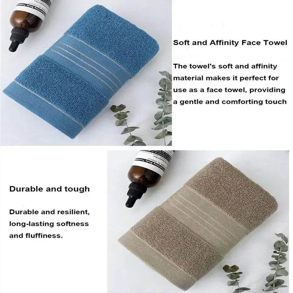 Highly Home & Garden Towel Bathroom Accessories Skin-friendly Color for Cotton Children Solid Universal and Adults Absorbent - P12 Hub Europe