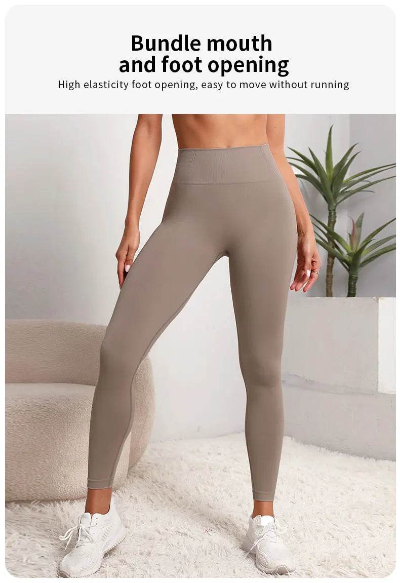 Women's High-Waist Tummy Control Leggings - P12 Hub Europe