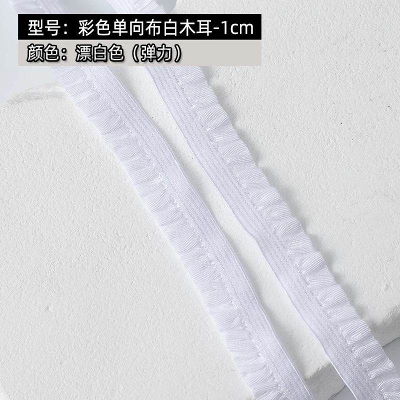 5Meters Elastic Lace Trim Ribbons for Party Dress Decoration Clothing DIY Crafts Supplies Needlework High Quality Sewing Fabric - P12 Hub Europe