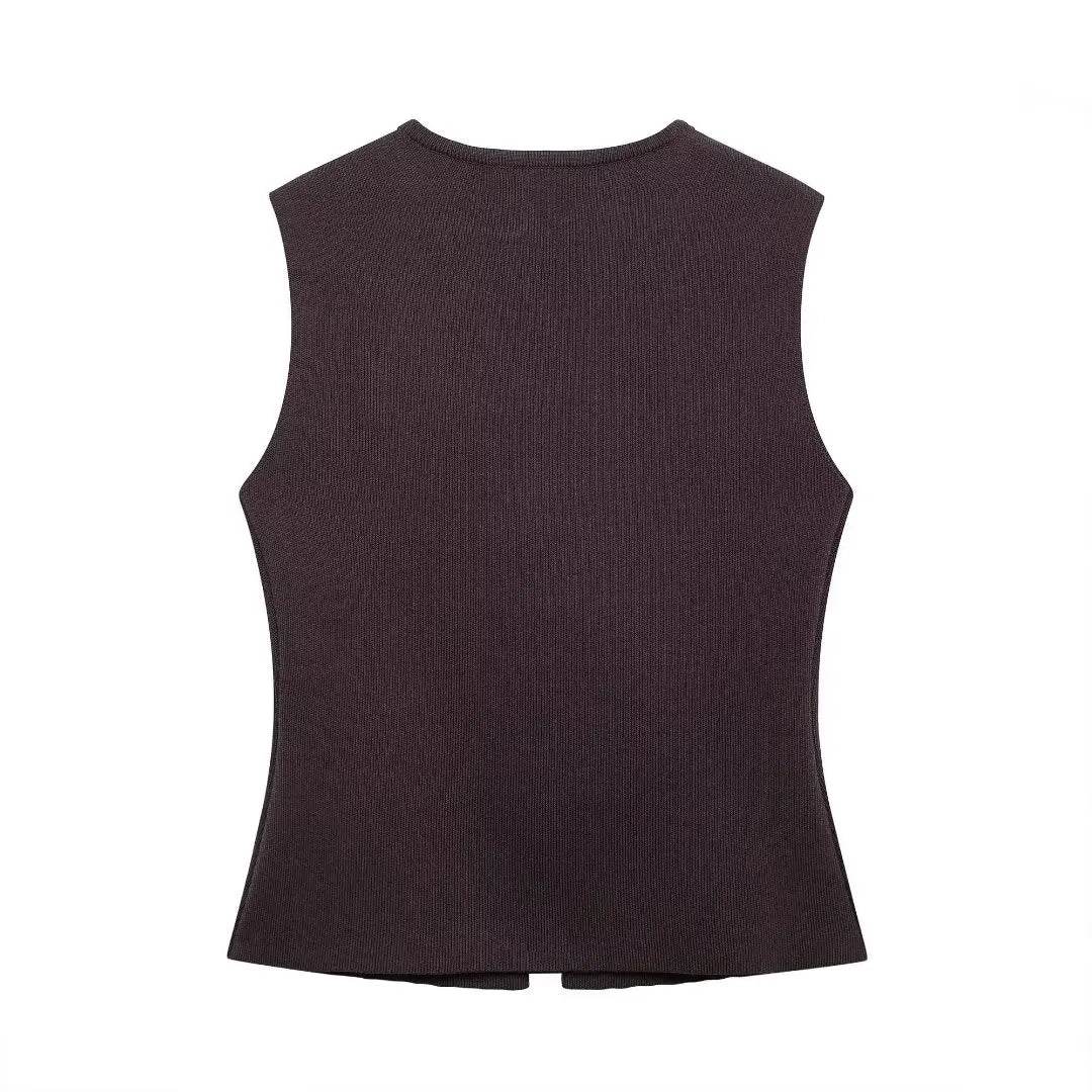 Knitted Vest Skirt Set - P12 Hub Europe